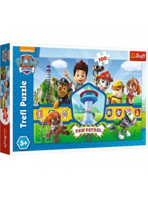 Detské Puzzle - Paw Patrol 100 ks