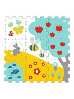Detské rozprávkové penové puzzle na zem - 9ks