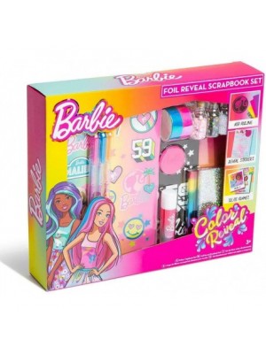 Dievčenský zápisník Barbie - Scrapbook set