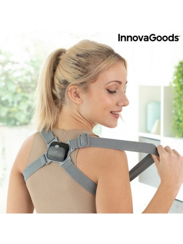 Inteligentný nabíjateľný tréningový pás na správne držanie tela s vibráciami INNOVAGOODS