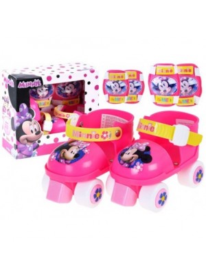 Kolieskové korčule s chráničmi Minnie