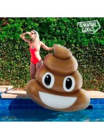 Nafukovačka emoji poo - 130 x 166 cm