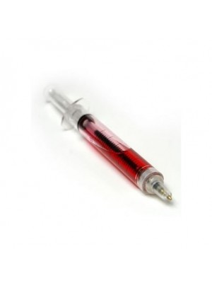 Pero injekčná striekačka