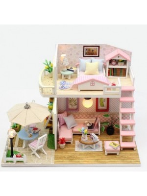 DIY Model - Poschodový drevený domček pre babiky