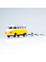 Prívesok na kľúče s LED svetlom - dodávka VW Žltá