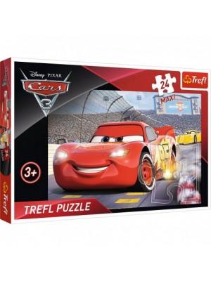 Puzzle - blesk McQueen 24 dielikov