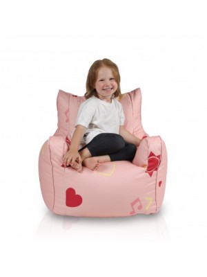 Sedací vak Ecopuf -Seat TOM - Polyester Ružová