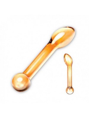 Sklenené dildo Honey DRIPPER GLASS