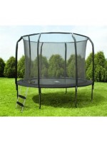 Trampolína Deluxe 244cm + ochranná sieť + rebrík
