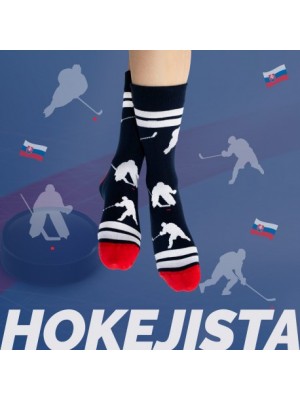 Veselé ponožky HESTY - Hokejista 35-38