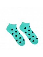 Veselé ponožky HESTY - Mint členkové 39-42