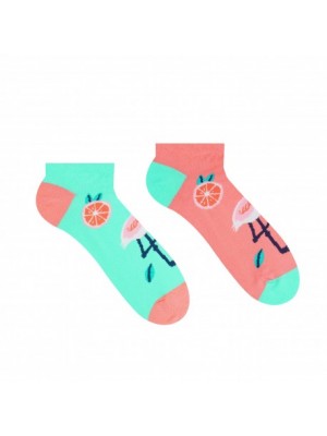 Veselé ponožky Hesty - Plameniak – členkové 35-38