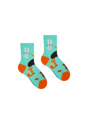Veselé ponožky HESTY - Zvieratká - Detské 30-34