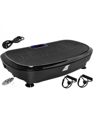 Vibračná plošina Deluxe čierna