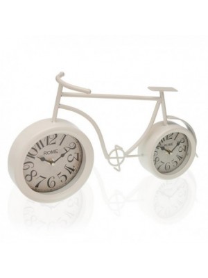 Vintage stolné hodiny bicykel 20 X 10 X 36,5 cm